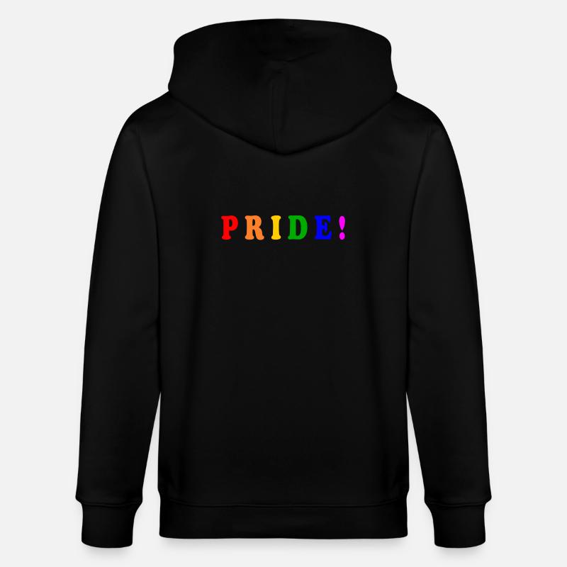 Pride - Veste à capuche bio CULTIVATOR Stanley/Stella Unisexe - noir