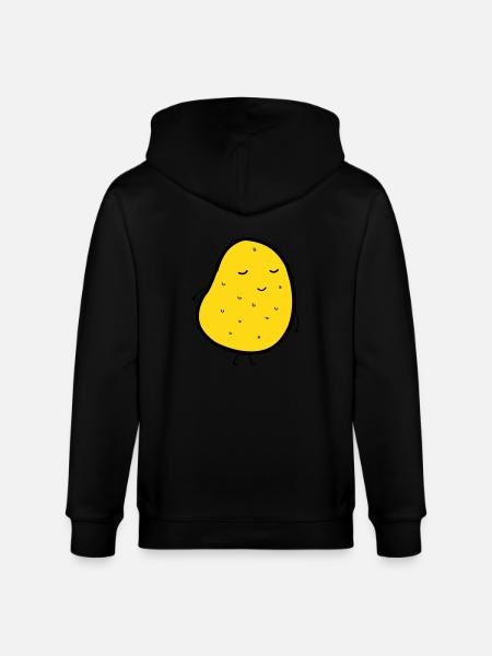 mr_potatoe - Stanley/Stella CULTIVATOR Unisex Organic Hooded Jacket - black