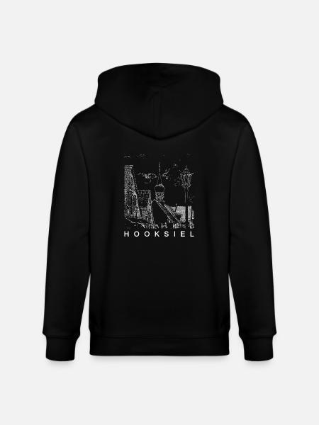 Hooksiel - Stanley/Stella Unisex Bio-Kapuzenjacke CULTIVATOR  - Schwarz