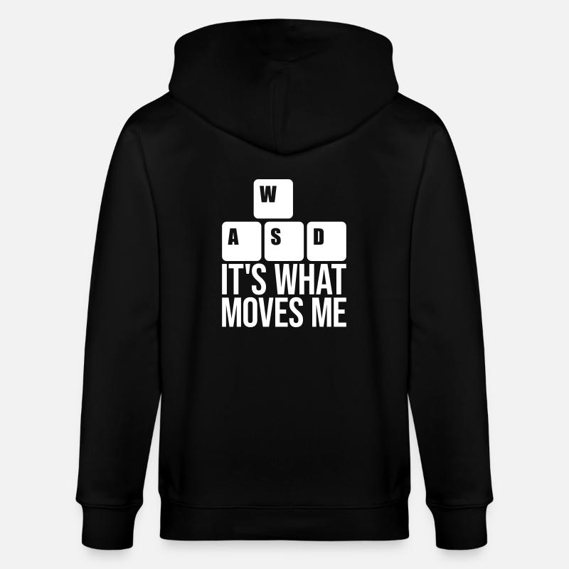 c’est ce qui m’émeut - Veste à capuche bio CULTIVATOR Stanley/Stella Unisexe - noir