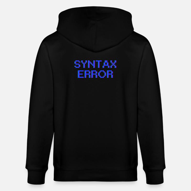 Syntaxfehler - Stanley/Stella Unisex Bio-Kapuzenjacke CULTIVATOR  - Schwarz