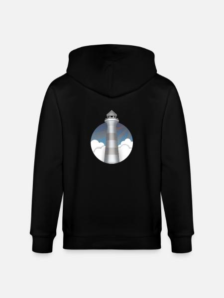 Leuchtturm - Stanley/Stella Unisex Bio-Kapuzenjacke CULTIVATOR - Schwarz