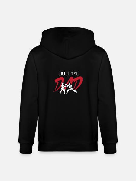 Jiu Jitsu Autodéfense - Veste à capuche bio CULTIVATOR Stanley/Stella Unisexe - noir