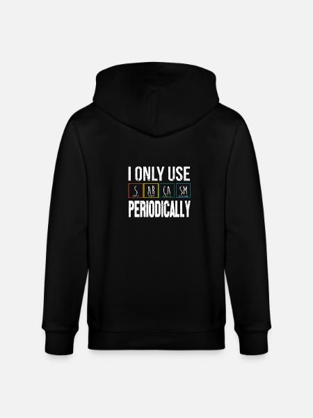 Periodensystem - Stanley/Stella Unisex Bio-Kapuzenjacke CULTIVATOR  - Schwarz