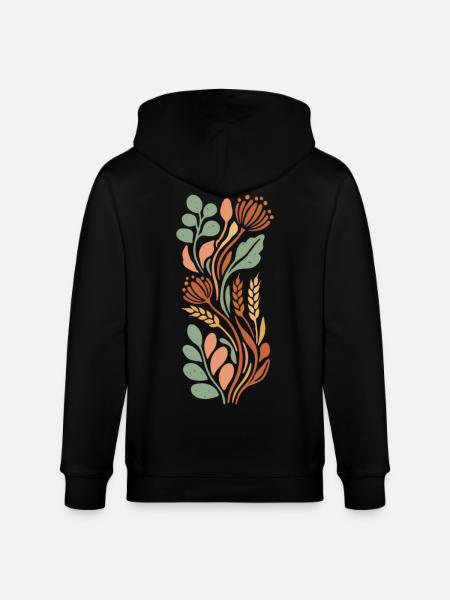 Autumn Vibes - Stanley/Stella Unisex Bio-Kapuzenjacke CULTIVATOR - Schwarz