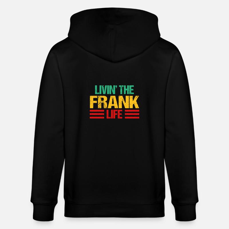 Frank - Stanley/Stella Unisex Bio-Kapuzenjacke CULTIVATOR  - Schwarz