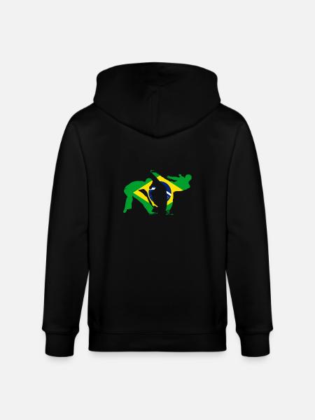 Capoeira - Stanley/Stella CULTIVATOR Unisex Organic Hooded Jacket - black
