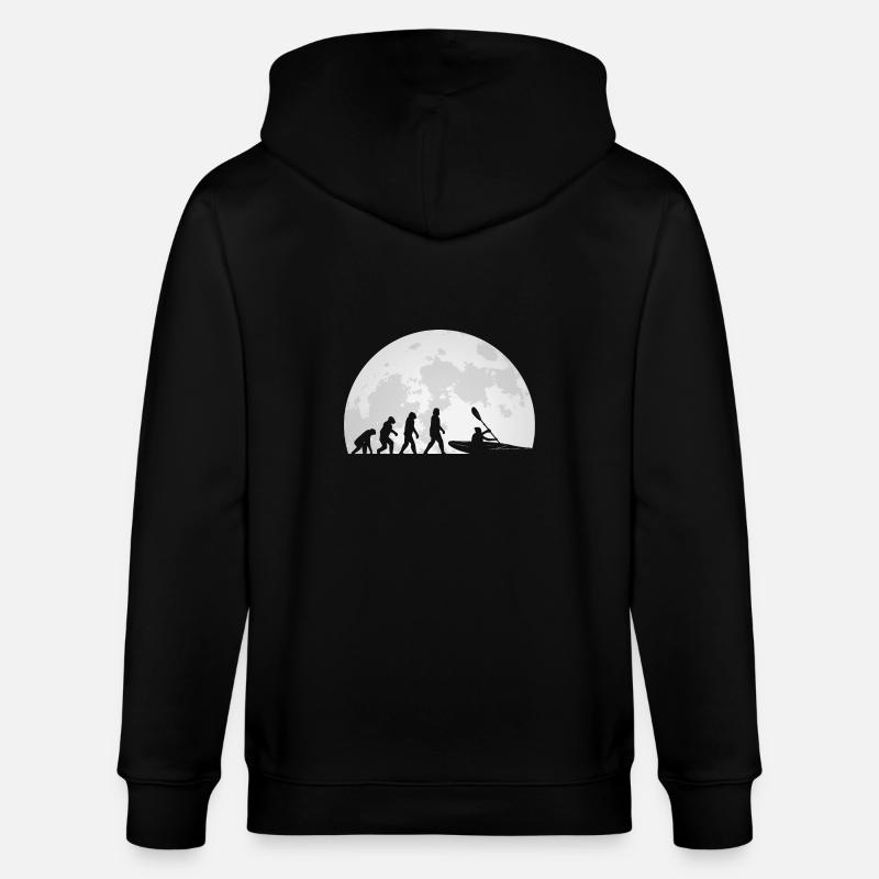 Kayak Kayak Évolution - Veste à capuche bio CULTIVATOR Stanley/Stella Unisexe - noir