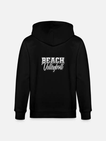 Beach-volley - Veste à capuche bio CULTIVATOR Stanley/Stella Unisexe - noir
