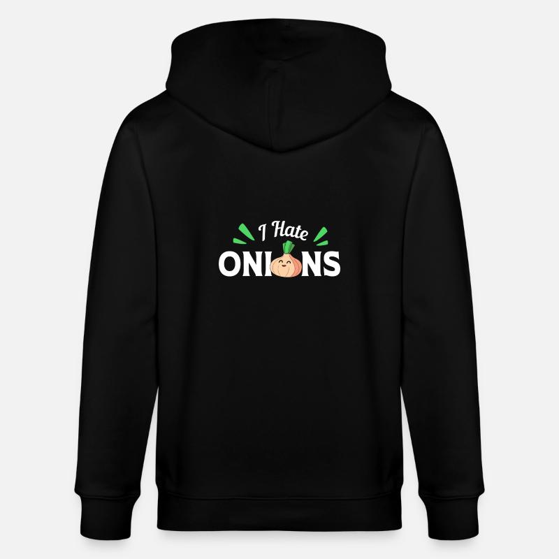 Oignon - Veste à capuche bio CULTIVATOR Stanley/Stella Unisexe - noir