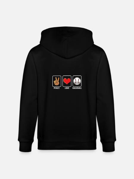 Baseball - Stanley/Stella CULTIVATOR  Unisex Organic Hooded Jacket - black