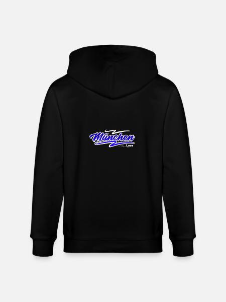 München - Stanley/Stella Unisex Bio-Kapuzenjacke CULTIVATOR - Schwarz