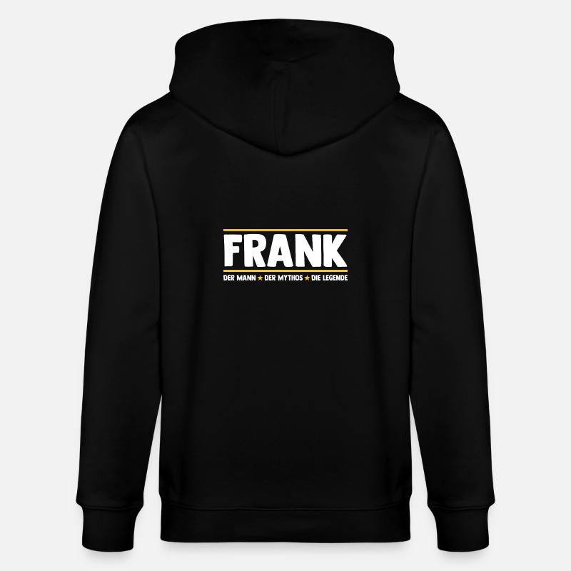 Frank - Stanley/Stella Unisex Bio-Kapuzenjacke CULTIVATOR  - Schwarz