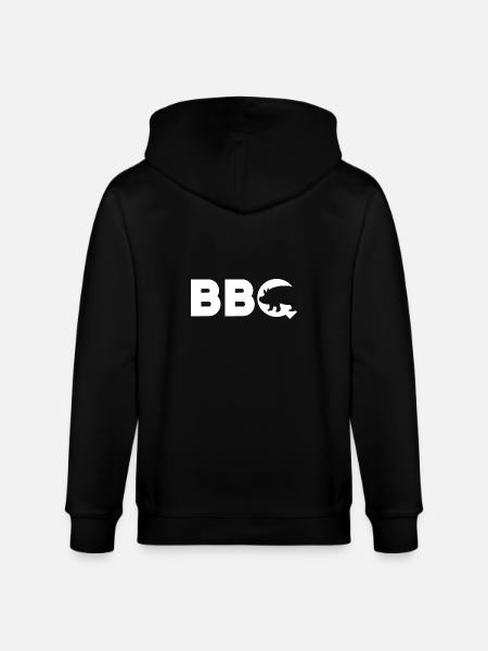 BBQ - Stanley/Stella CULTIVATOR Unisex Organic Hooded Jacket - black