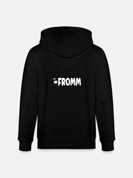 Lammfromm - You are innocent. ALWAYS! - Stanley/Stella CULTIVATOR  Unisex Organic Hooded Jacket - black