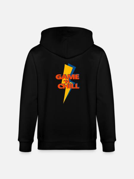 Game 'n Chill - Stanley/Stella CULTIVATOR Unisex Organic Hooded Jacket - black