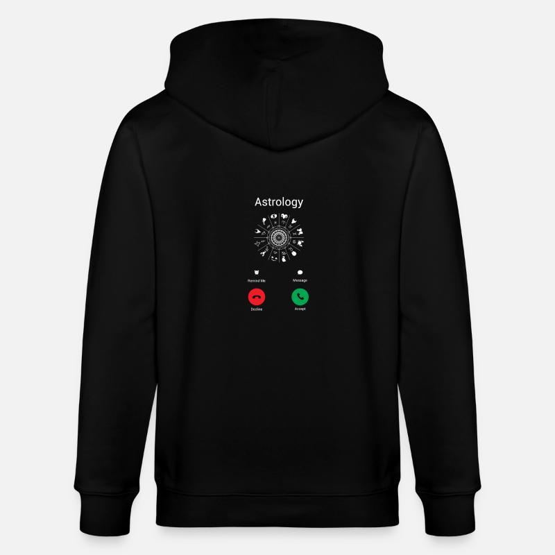 Appels de l’astrologie ! - Veste à capuche bio CULTIVATOR Stanley/Stella Unisexe - noir
