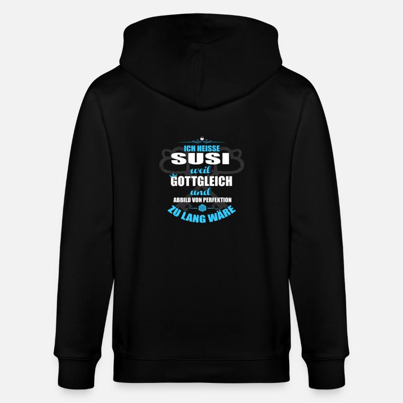 SUSI-Geschenk - Stanley/Stella Unisex Bio-Kapuzenjacke CULTIVATOR  - Schwarz