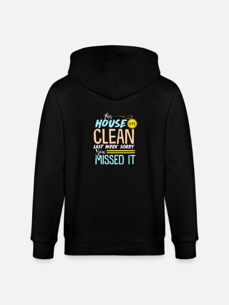 Drôle propre maison - Veste à capuche bio CULTIVATOR Stanley/Stella Unisexe - noir