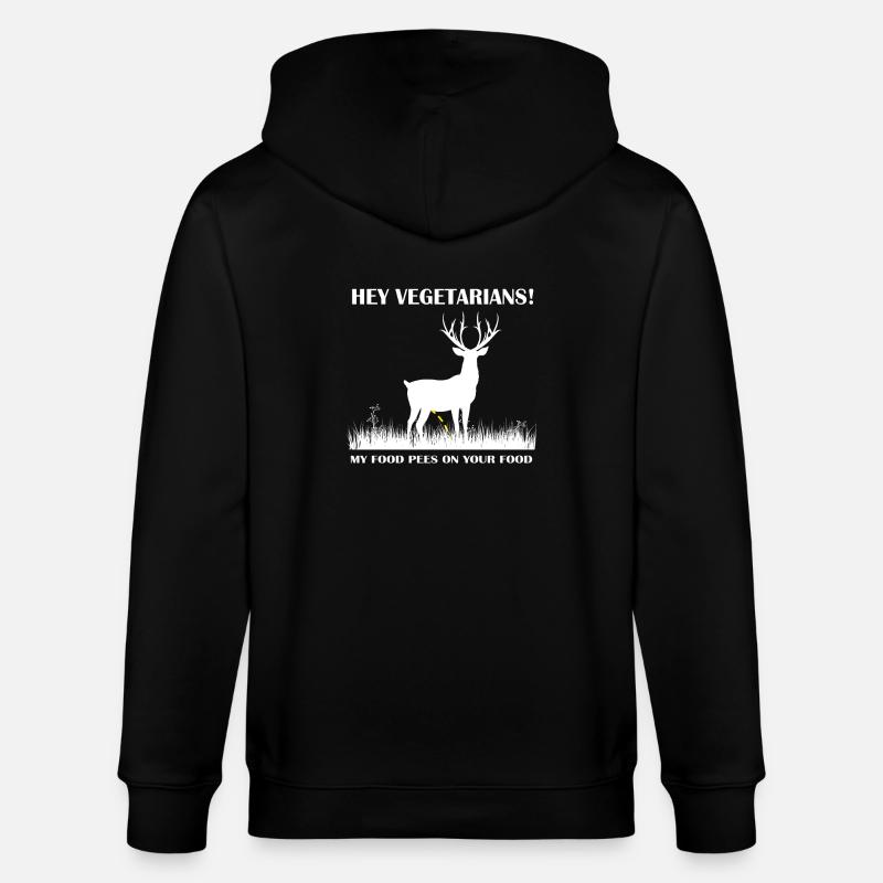 Hunter Jäger - Stanley/Stella Unisex Bio-Kapuzenjacke CULTIVATOR  - Schwarz