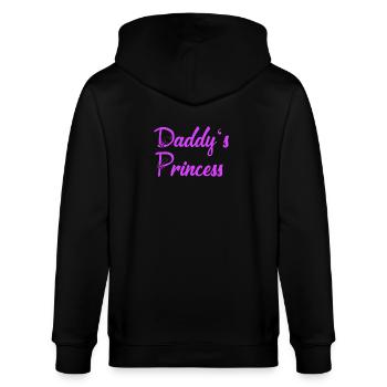 Daddy s Princess DDLG Daddy Little Girl Ageplay - Stanley/Stella Unisex Bio-Kapuzenjacke CULTIVATOR  - Schwarz - Hinten - Anna (173cm)