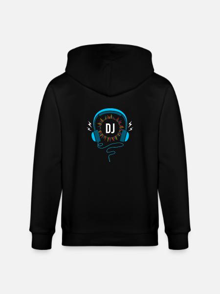 DJ - Stanley/Stella CULTIVATOR Unisex Organic Hooded Jacket - black