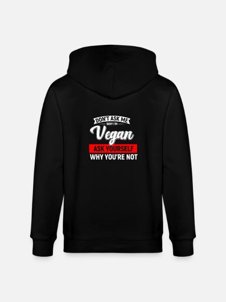 végétaliens - Veste à capuche bio CULTIVATOR Stanley/Stella Unisexe - noir
