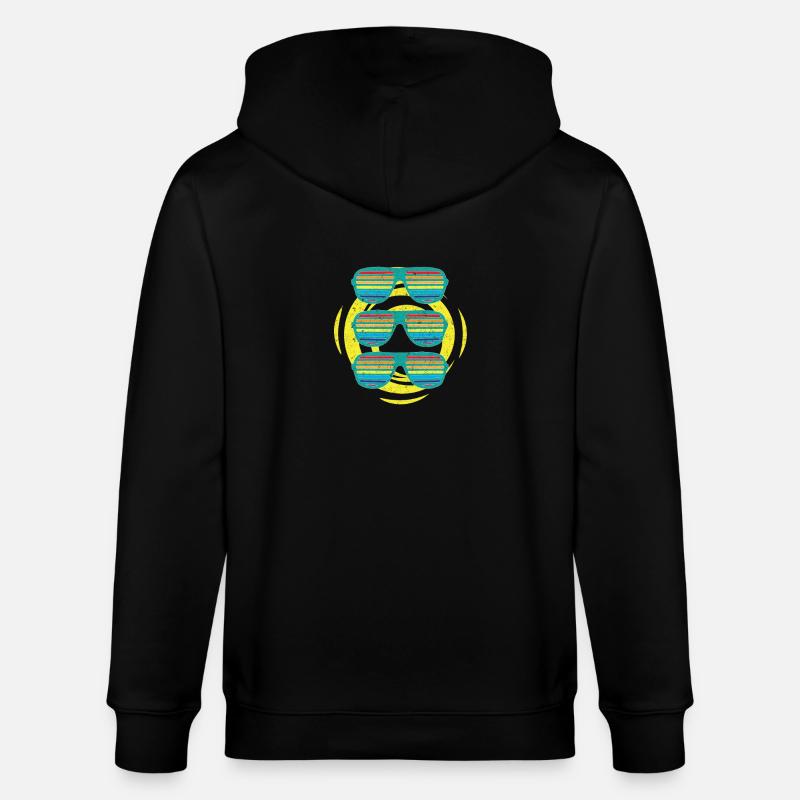 Lunettes de soleil - Veste à capuche bio CULTIVATOR Stanley/Stella Unisexe - noir