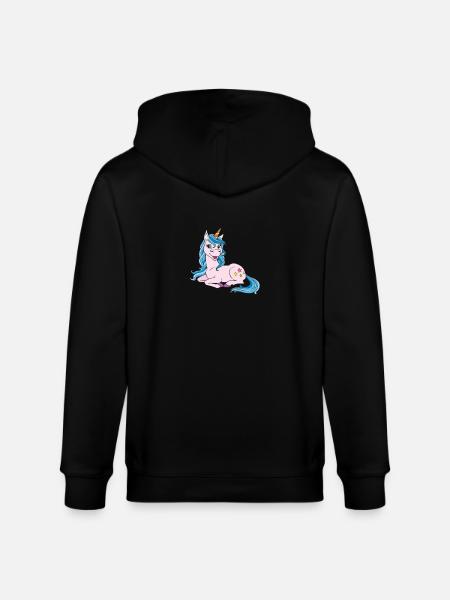 Licorne - Veste à capuche bio CULTIVATOR Stanley/Stella Unisexe - noir