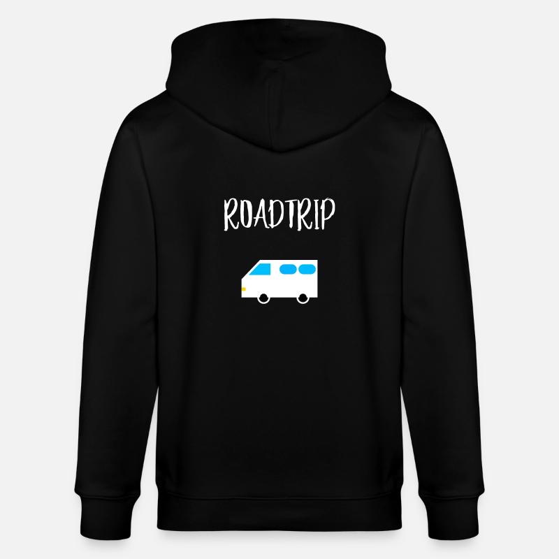 ROAD TRIP - Veste à capuche bio CULTIVATOR Stanley/Stella Unisexe - noir