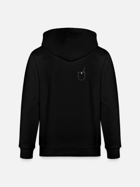 clarinet - Stanley/Stella CULTIVATOR Unisex Organic Hooded Jacket - black