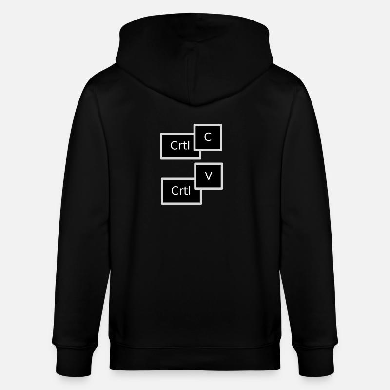 Copy Paste - Stanley/Stella Unisex Bio-Kapuzenjacke CULTIVATOR  - Schwarz