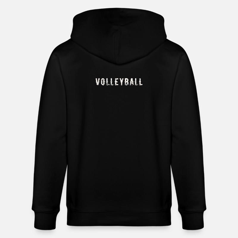 Cadeau de volleyball cool - Veste à capuche bio CULTIVATOR Stanley/Stella Unisexe - noir