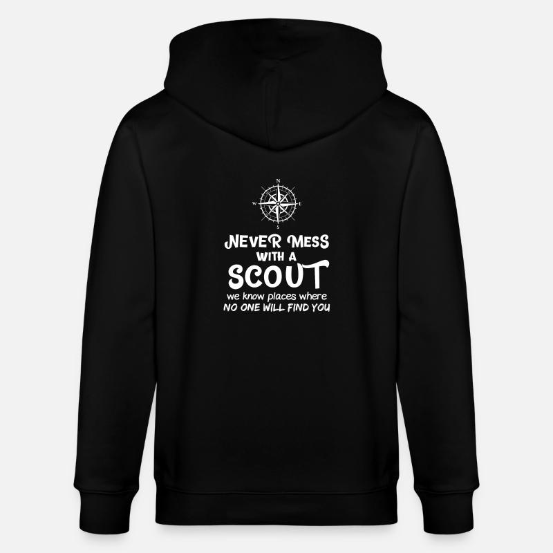 Éclaireur - Veste à capuche bio CULTIVATOR Stanley/Stella Unisexe - noir