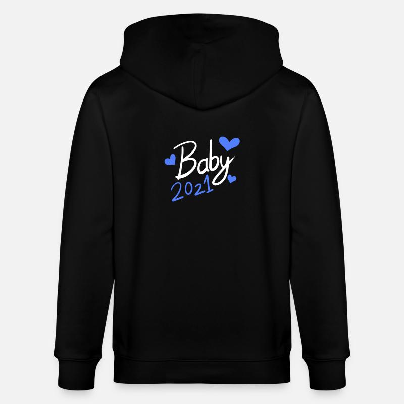 Bébé 2021 - Veste à capuche bio CULTIVATOR Stanley/Stella Unisexe - noir