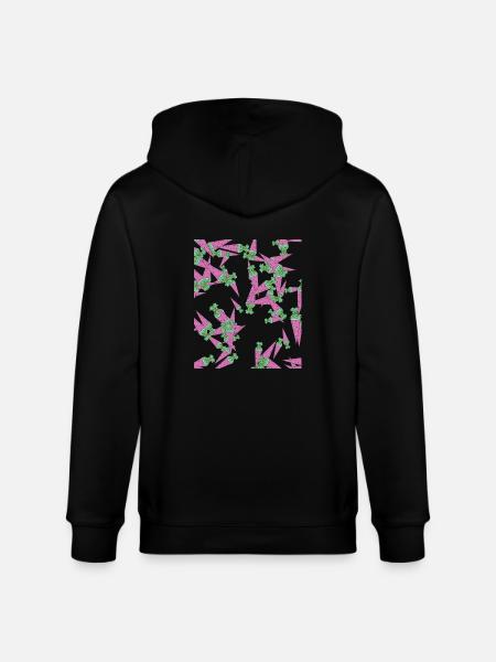 Schultüte Schulanfang - Stanley/Stella Unisex Bio-Kapuzenjacke CULTIVATOR - Schwarz