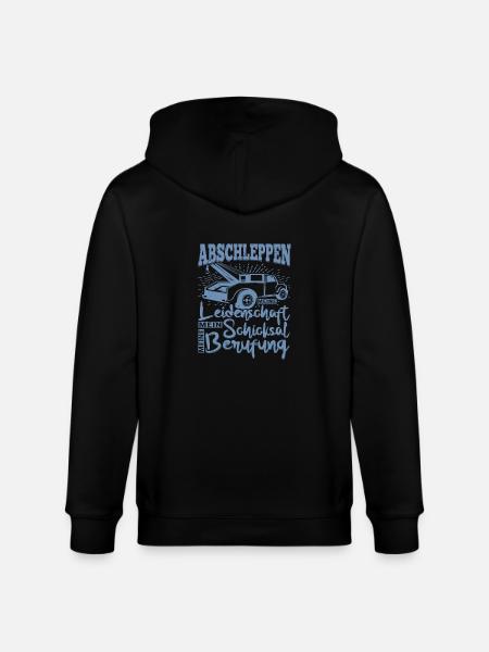 Abbschleppen Leidenschaft Schicksal - Stanley/Stella Unisex Bio-Kapuzenjacke CULTIVATOR  - Schwarz