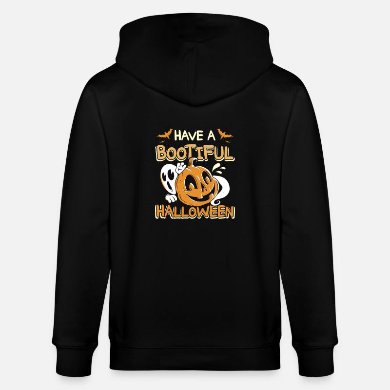 Passez un Halloween bootiful - Veste à capuche bio CULTIVATOR Stanley/Stella Unisexe - noir