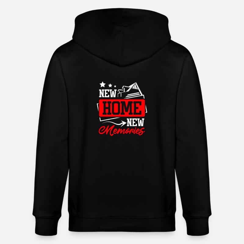 Nouvelle maison de nouveaux souvenirs - Veste à capuche bio CULTIVATOR Stanley/Stella Unisexe - noir