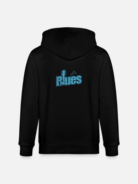 Blues Music Chicago Blues Trumpet - Stanley/Stella CULTIVATOR Unisex Organic Hooded Jacket - black