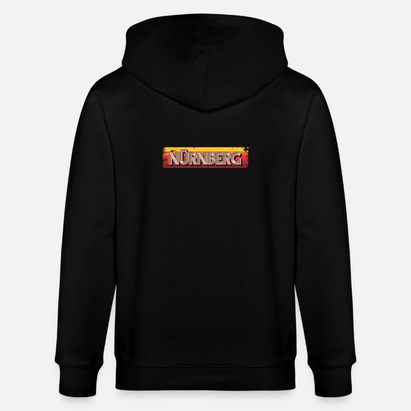 Nuremberg, Nuremberg, Nuremberg - Veste à capuche bio CULTIVATOR Stanley/Stella Unisexe - noir