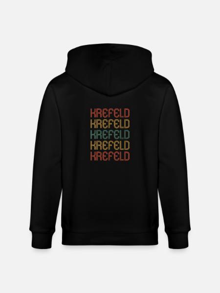 Krefelderin Krefelder Krefeld - Stanley/Stella CULTIVATOR Unisex Organic Hooded Jacket - black