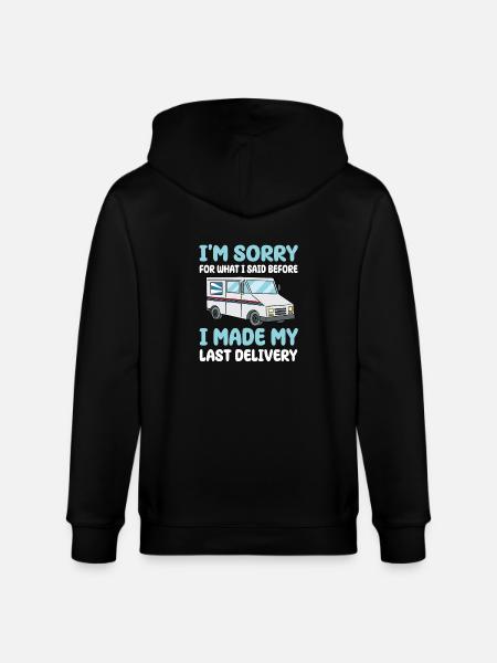 Lieferfahrer - Stanley/Stella Unisex Bio-Kapuzenjacke CULTIVATOR - Schwarz