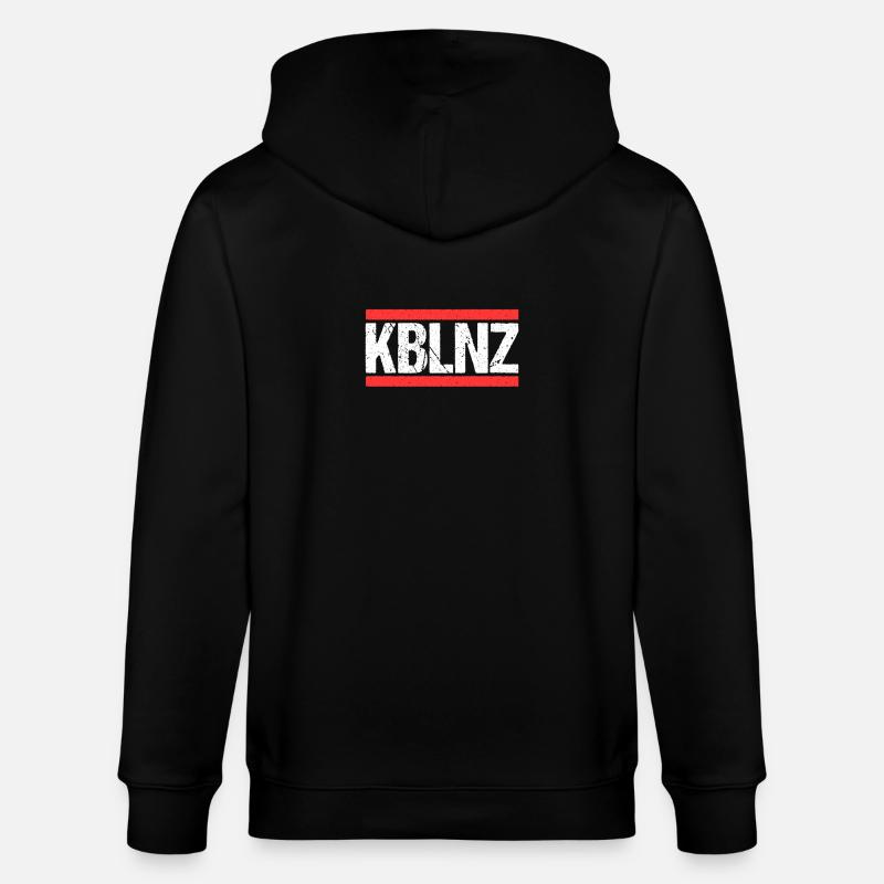 Coblenzerin Coblence Coblence - Veste à capuche bio CULTIVATOR Stanley/Stella Unisexe - noir