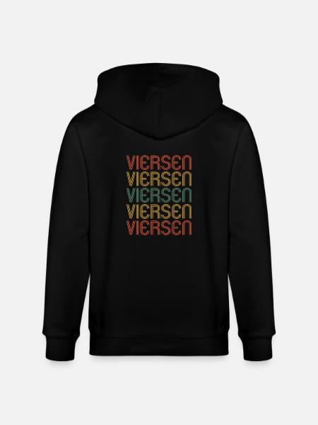 Viersenerin Viersener Viersen - Stanley/Stella CULTIVATOR Unisex Organic Hooded Jacket - black