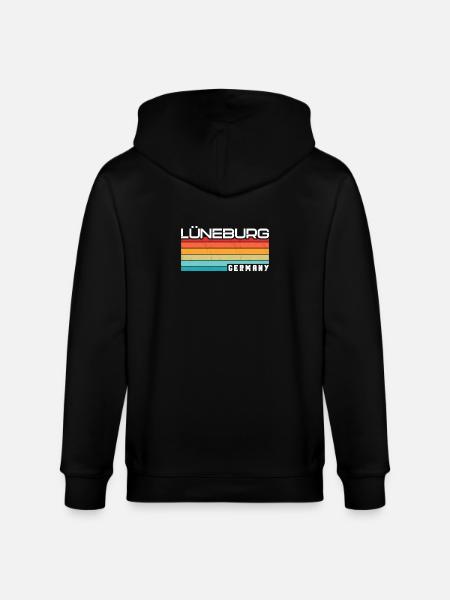 Marburgerin Marburger Marburg - Stanley/Stella Unisex Bio-Kapuzenjacke CULTIVATOR  - Schwarz