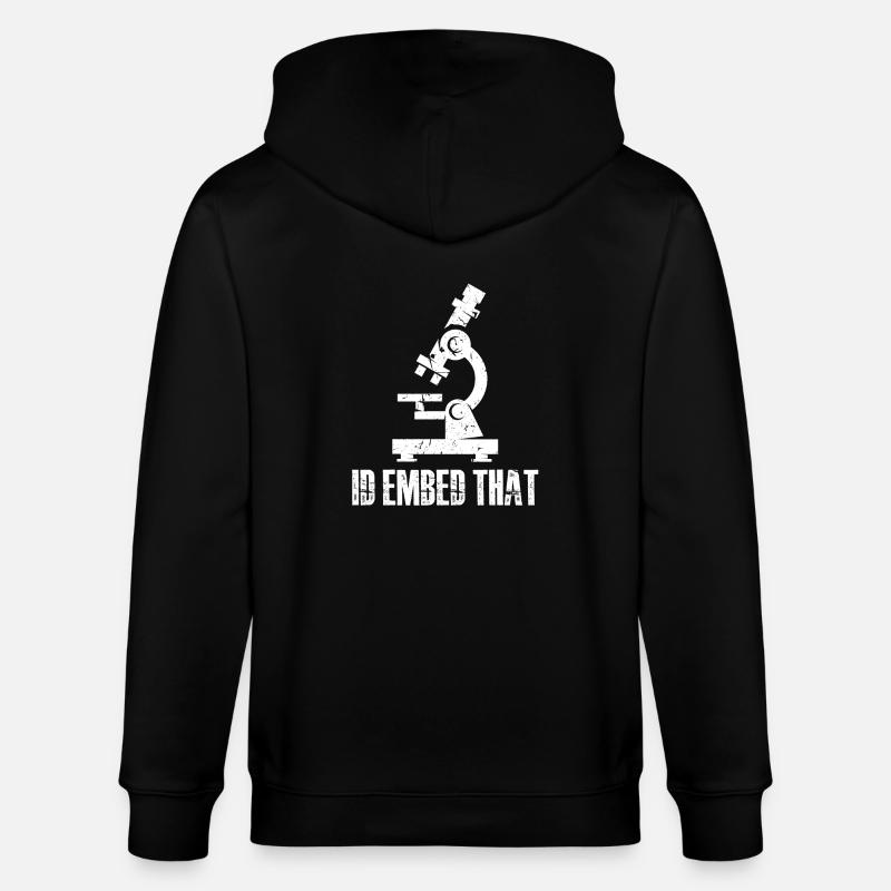 J’intégrerais ça - Veste à capuche bio CULTIVATOR Stanley/Stella Unisexe - noir