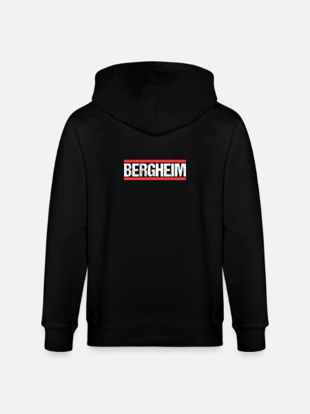 Bergheimerin Bergheimer Bergheim - Stanley/Stella CULTIVATOR Unisex Organic Hooded Jacket - black