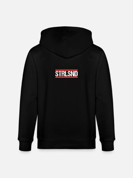 Stralsunderin Stralsunder Stralsund - Stanley/Stella CULTIVATOR  Unisex Organic Hooded Jacket - black