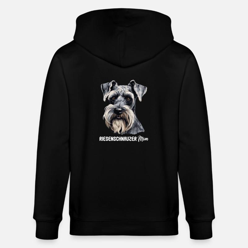 Schnauzer géant - Veste à capuche bio CULTIVATOR Stanley/Stella Unisexe - noir